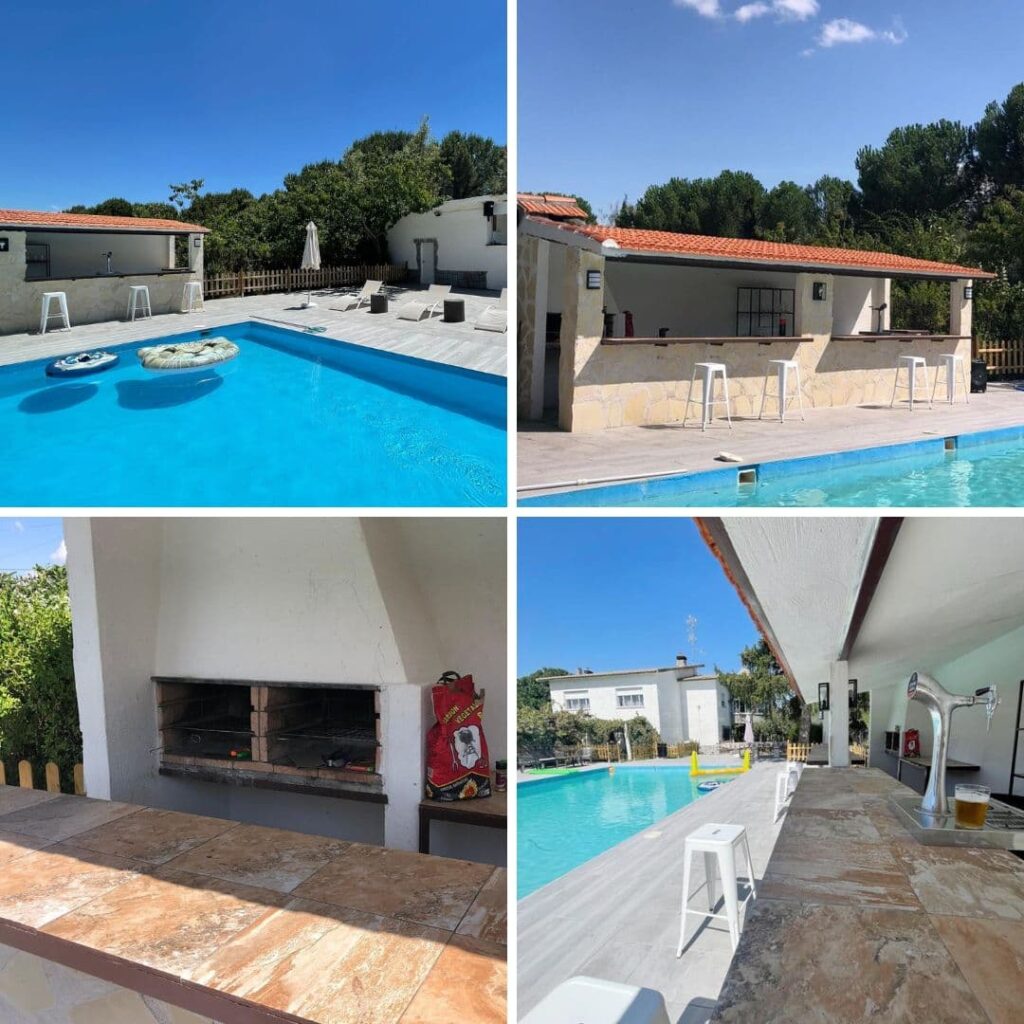 Despedidas en Salamanca - Alojamientos y viviendas - El Charrito - Barra Exterior y Barbacoa