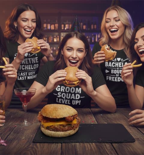 Despedidas de Soltero en Salamanca - Hamburguesas a domicilio