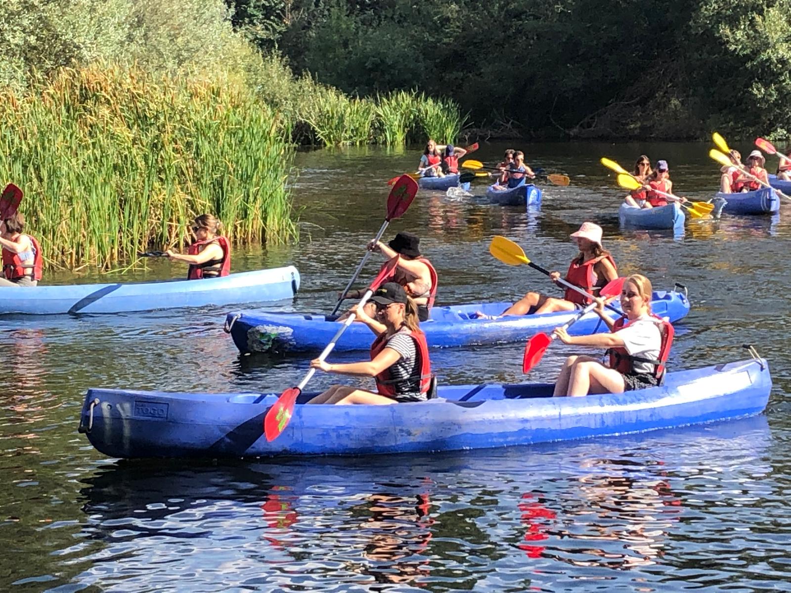 piraguas grupos en salamanca y despedidas en salamanca